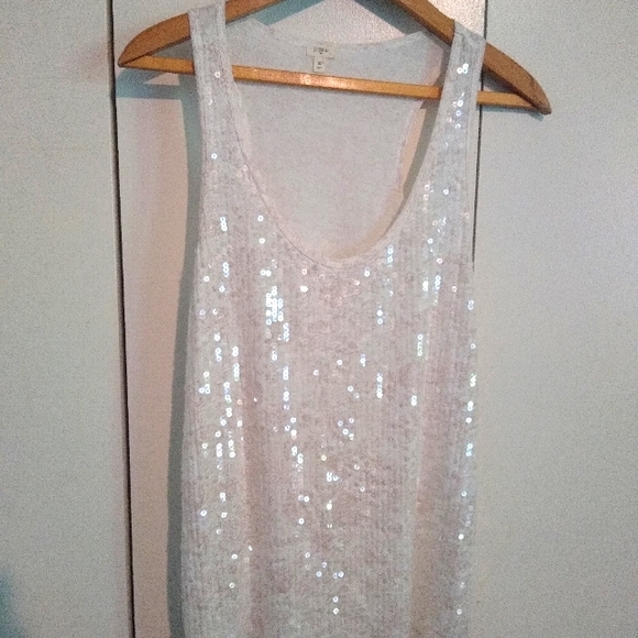 J. Crew Tops - J crew beautiful sequined tank S